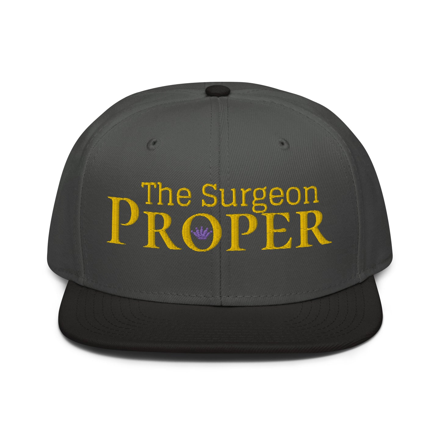 Proper The Surgeon Royal Combo (Gold/Gold/Purple) I Snapback Hat