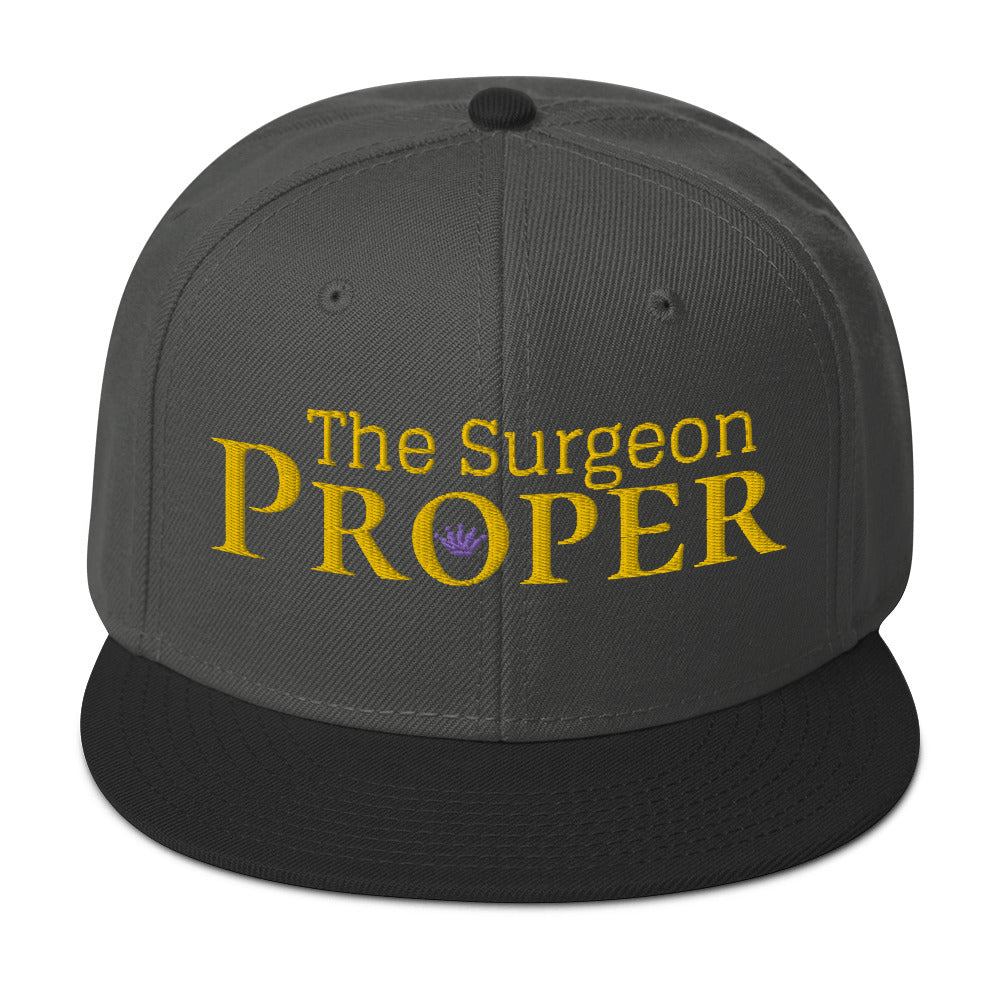 Proper The Surgeon Royal Combo (Gold/Gold/Purple) I Snapback Hat