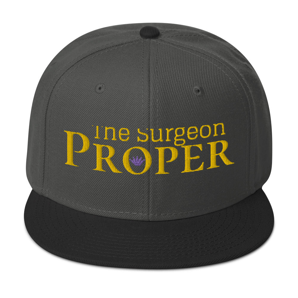 Proper The Surgeon Royal Combo (Gold/Gold/Purple) I Snapback Hat