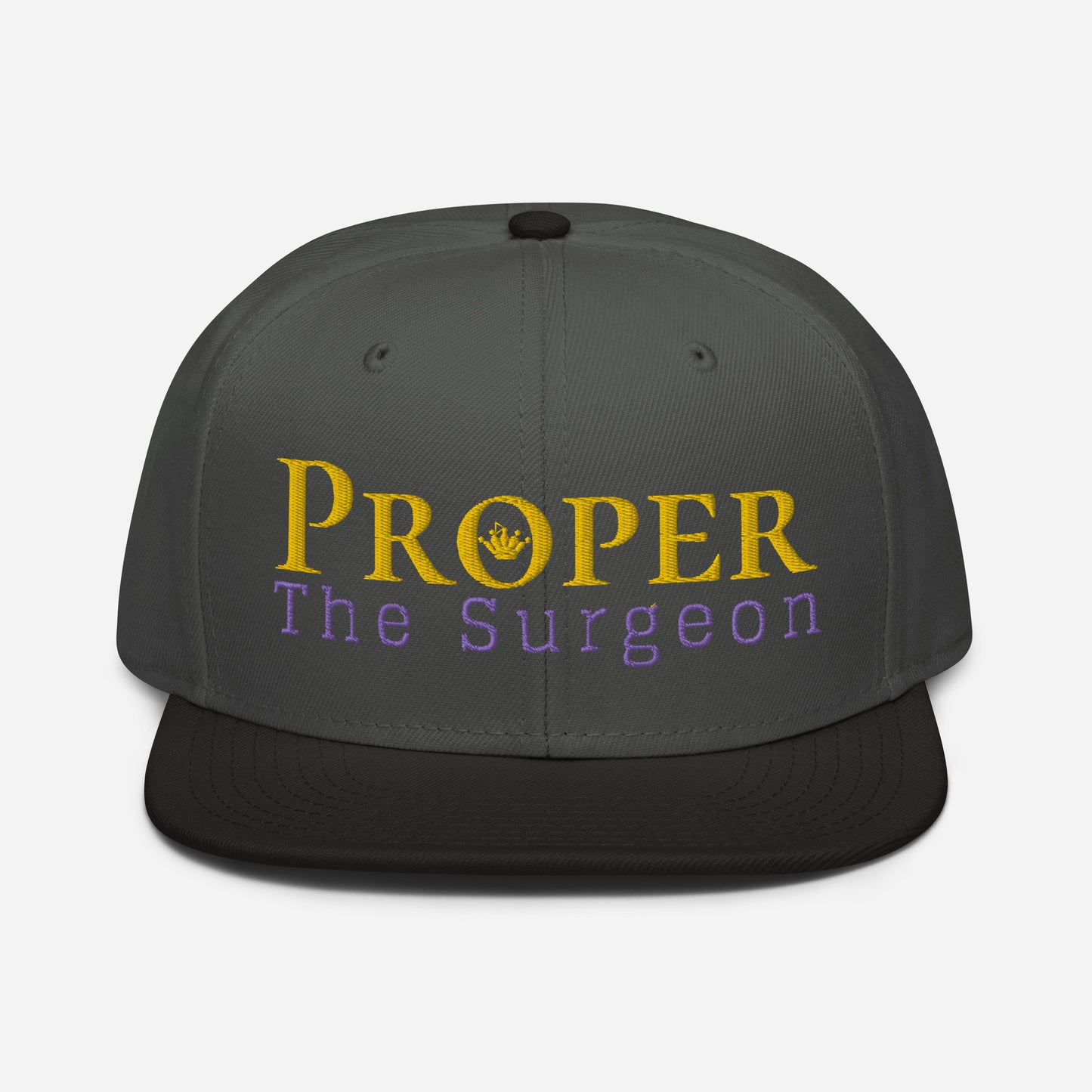 Proper The Surgeon Royal Combo (Gold/Purple/Gold) II Snapback Hat