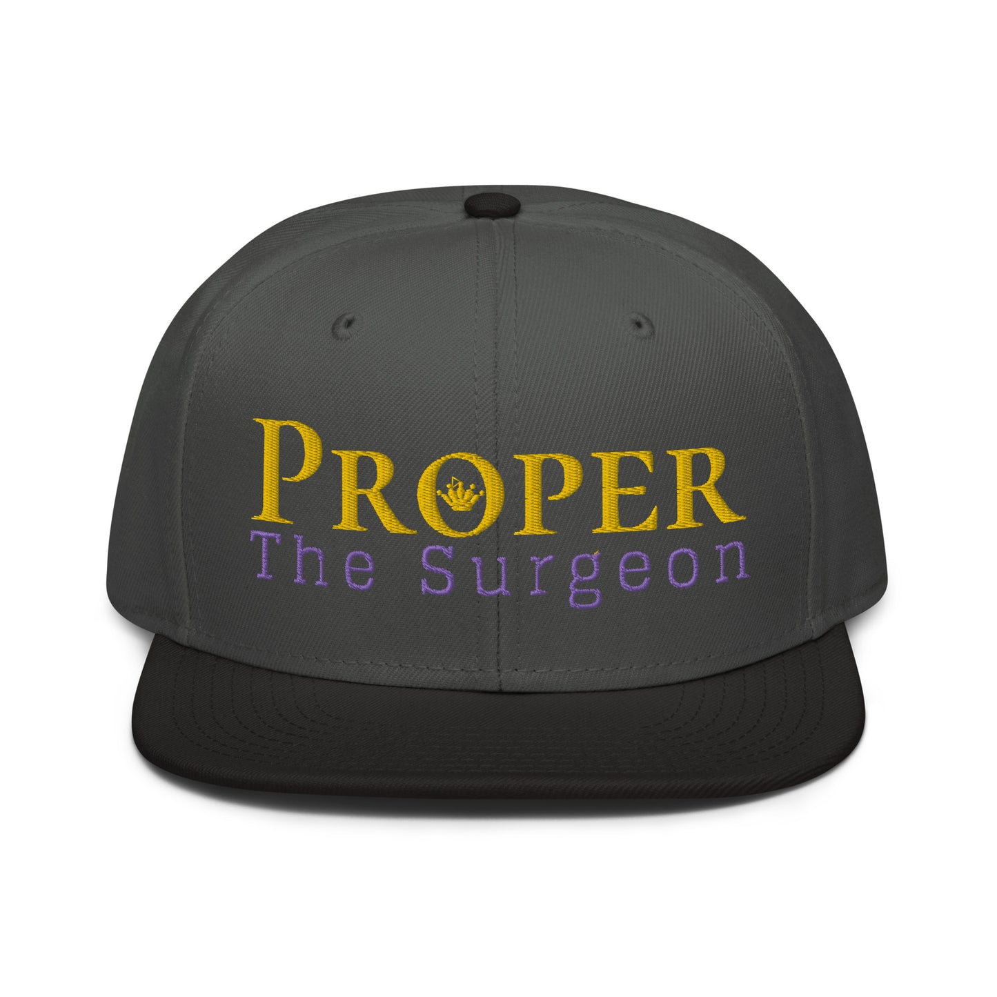 Proper The Surgeon Royal Combo (Gold/Purple/Gold) II Snapback Hat