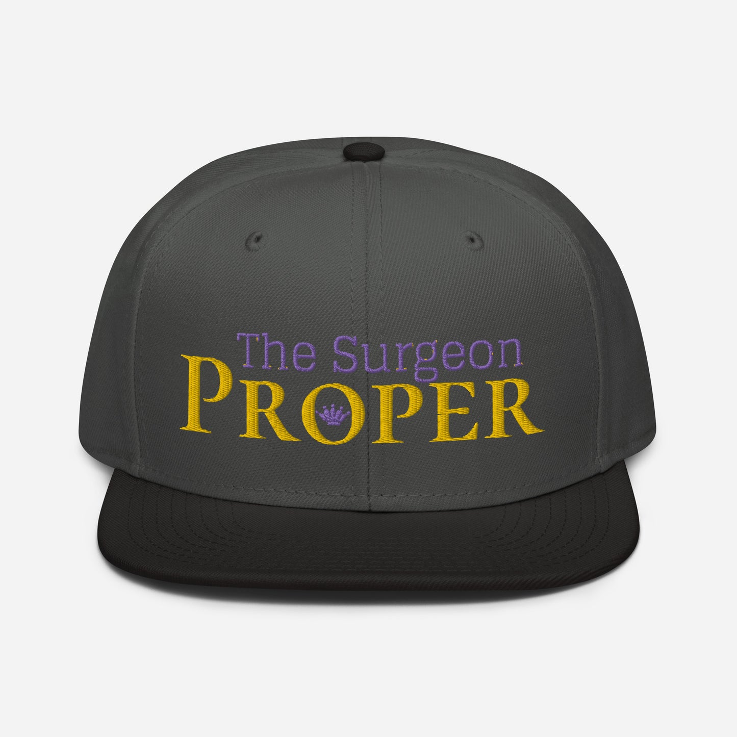 Proper The Surgeon Royal Combo (Gold/Purple/Purple) I Snapback Hat