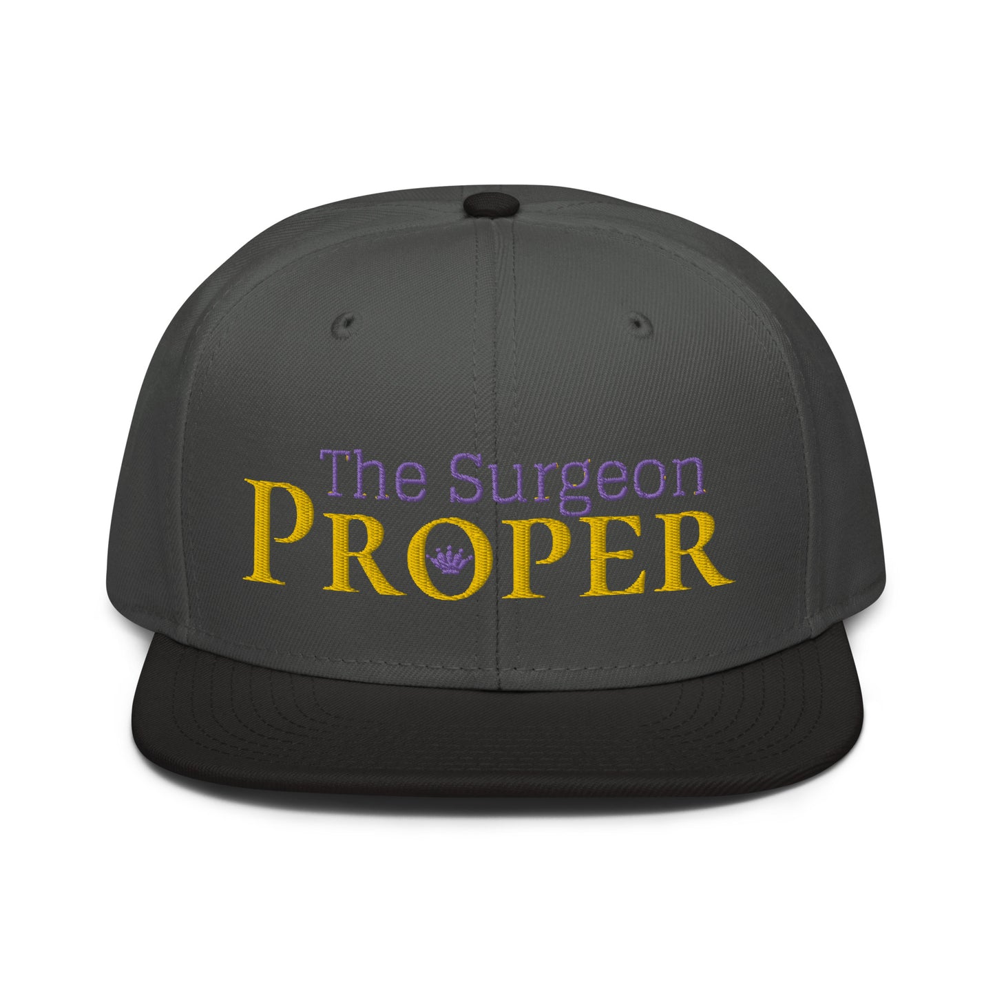 Proper The Surgeon Royal Combo (Gold/Purple/Purple) I Snapback Hat