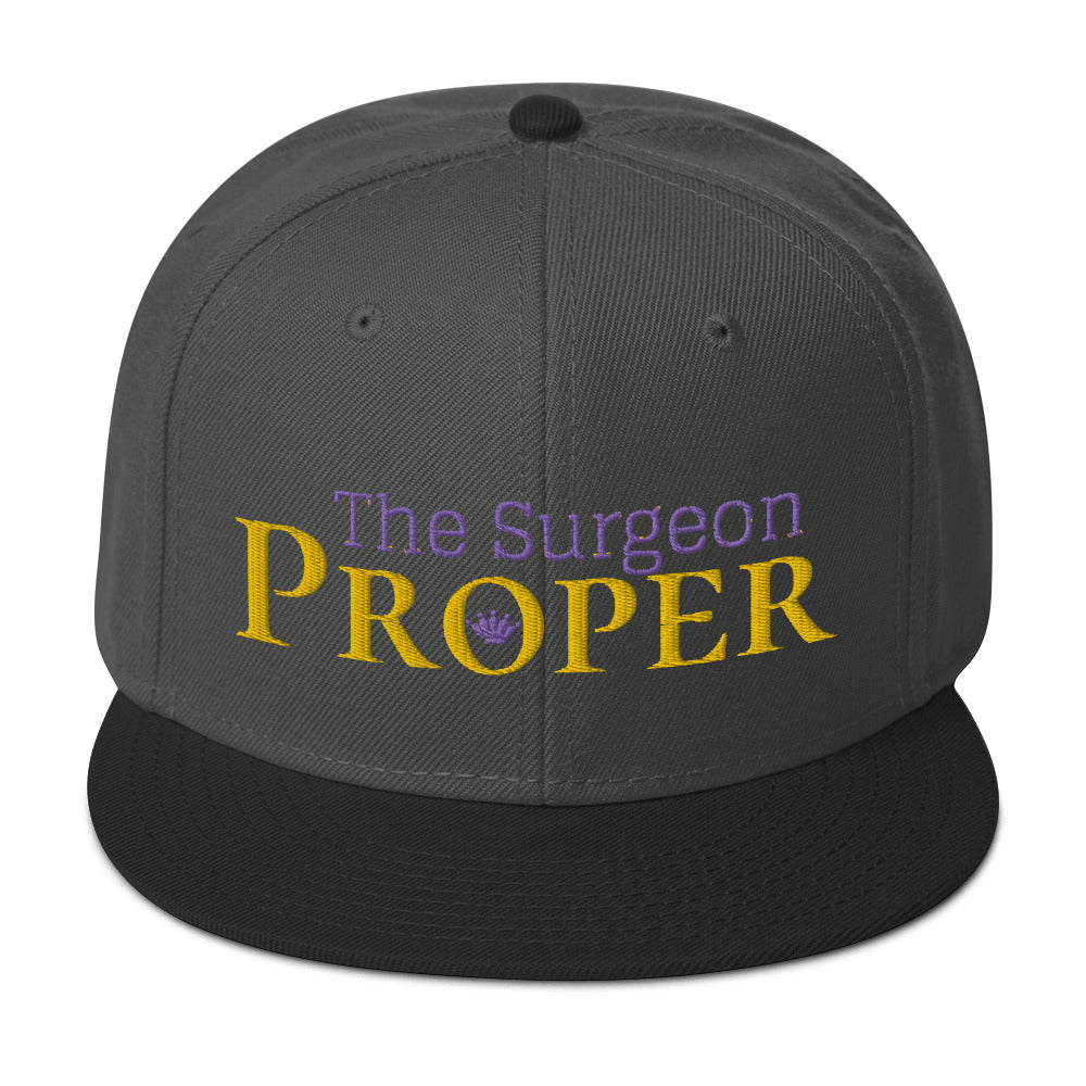 Proper The Surgeon Royal Combo (Gold/Purple/Purple) I Snapback Hat