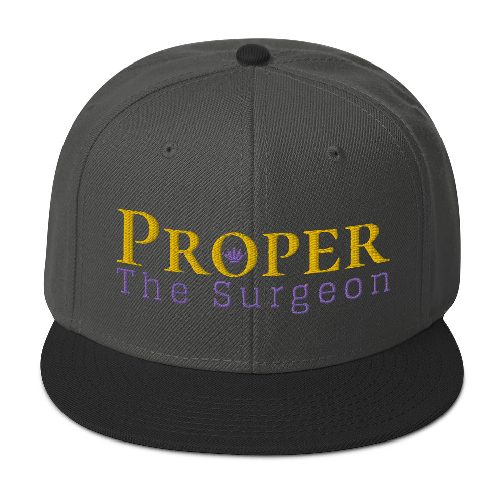 Proper The Surgeon Royal Combo (Gold/Lila/Lila) II Snapback-Kappe