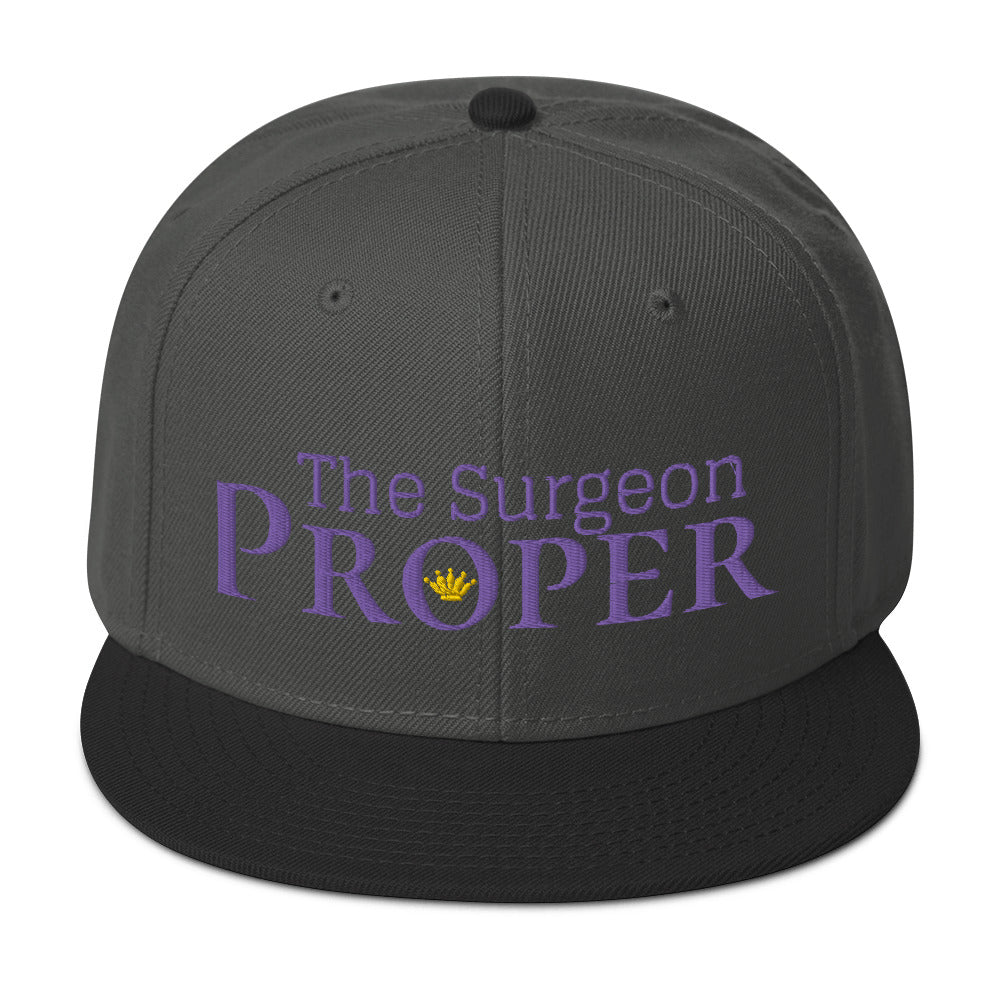 Proper The Surgeon Royal Combo (Purple/Purple/Gold) I Snapback Hat