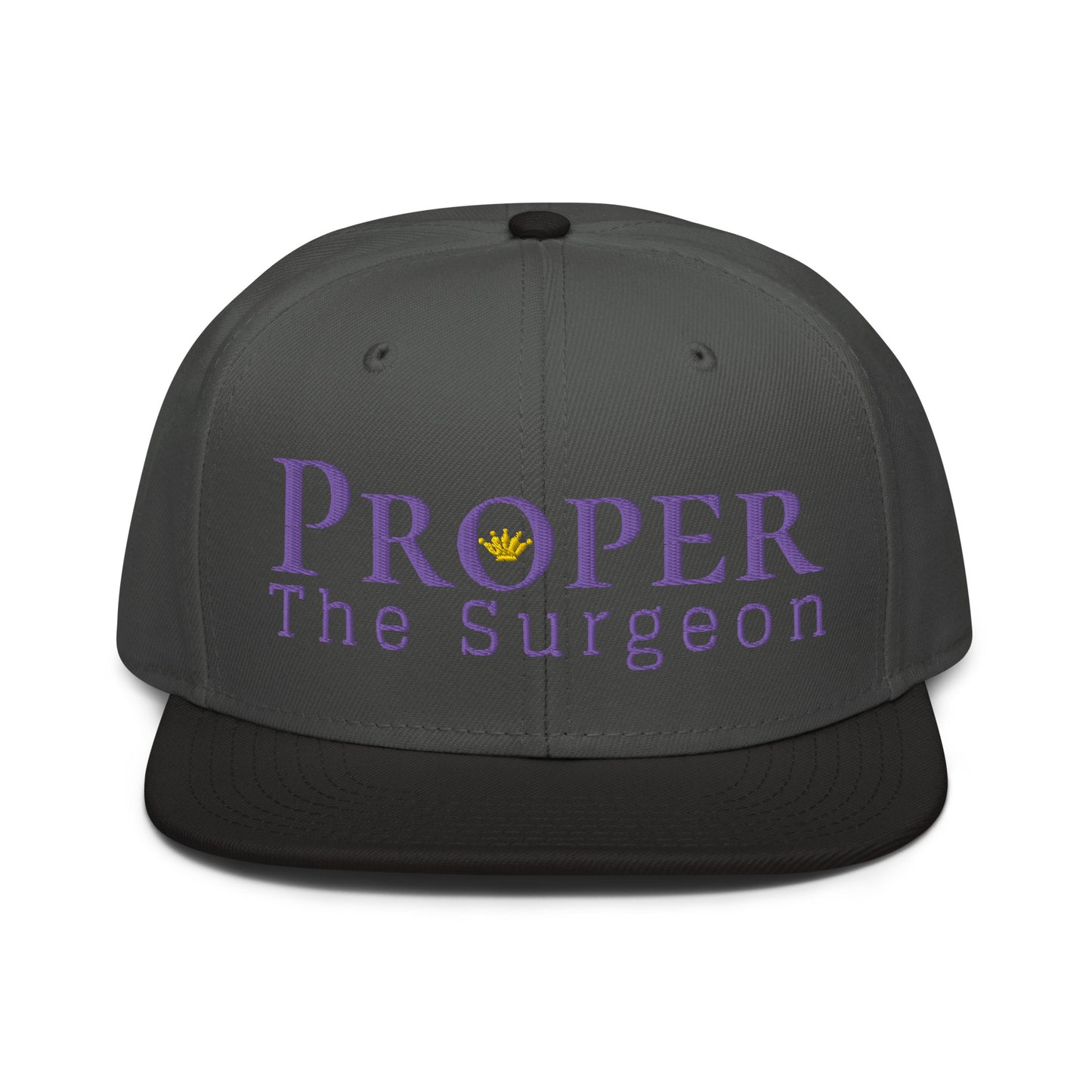 Proper The Surgeon Royal Combo (Lila/Lila/Gold) II Snapback-Mütze