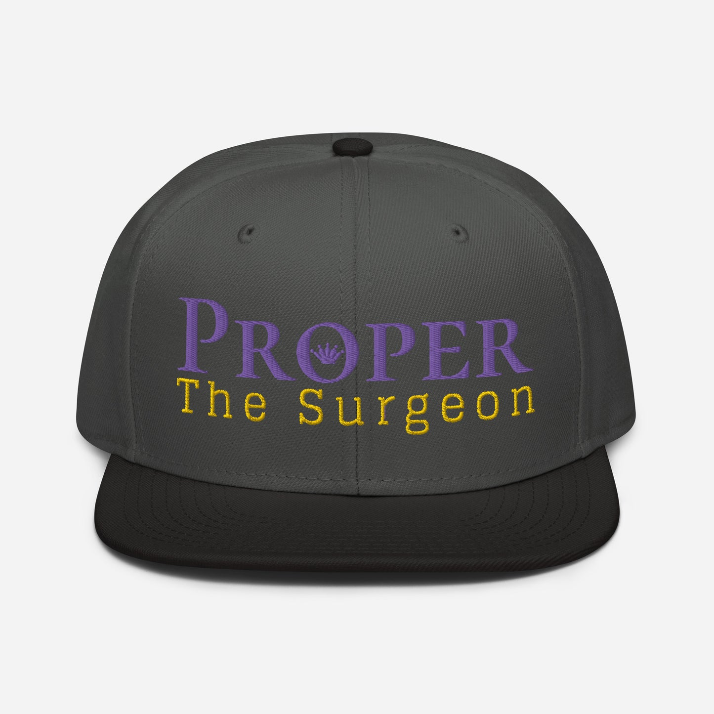 Proper The Surgeon Royal Combo (Purple/Gold/Purple) II Snapback Hat