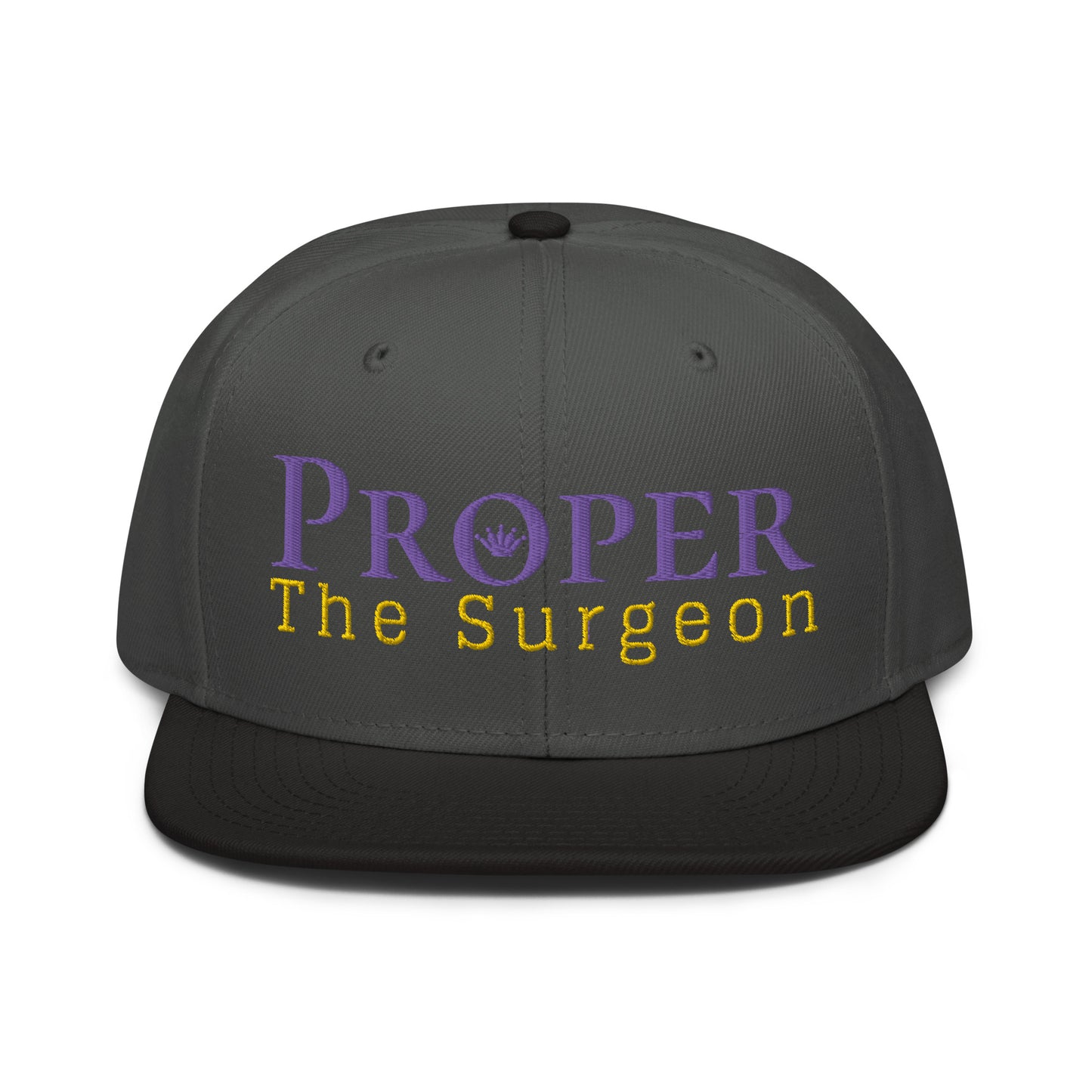 Proper The Surgeon Royal Combo (Purple/Gold/Purple) II Snapback Hat
