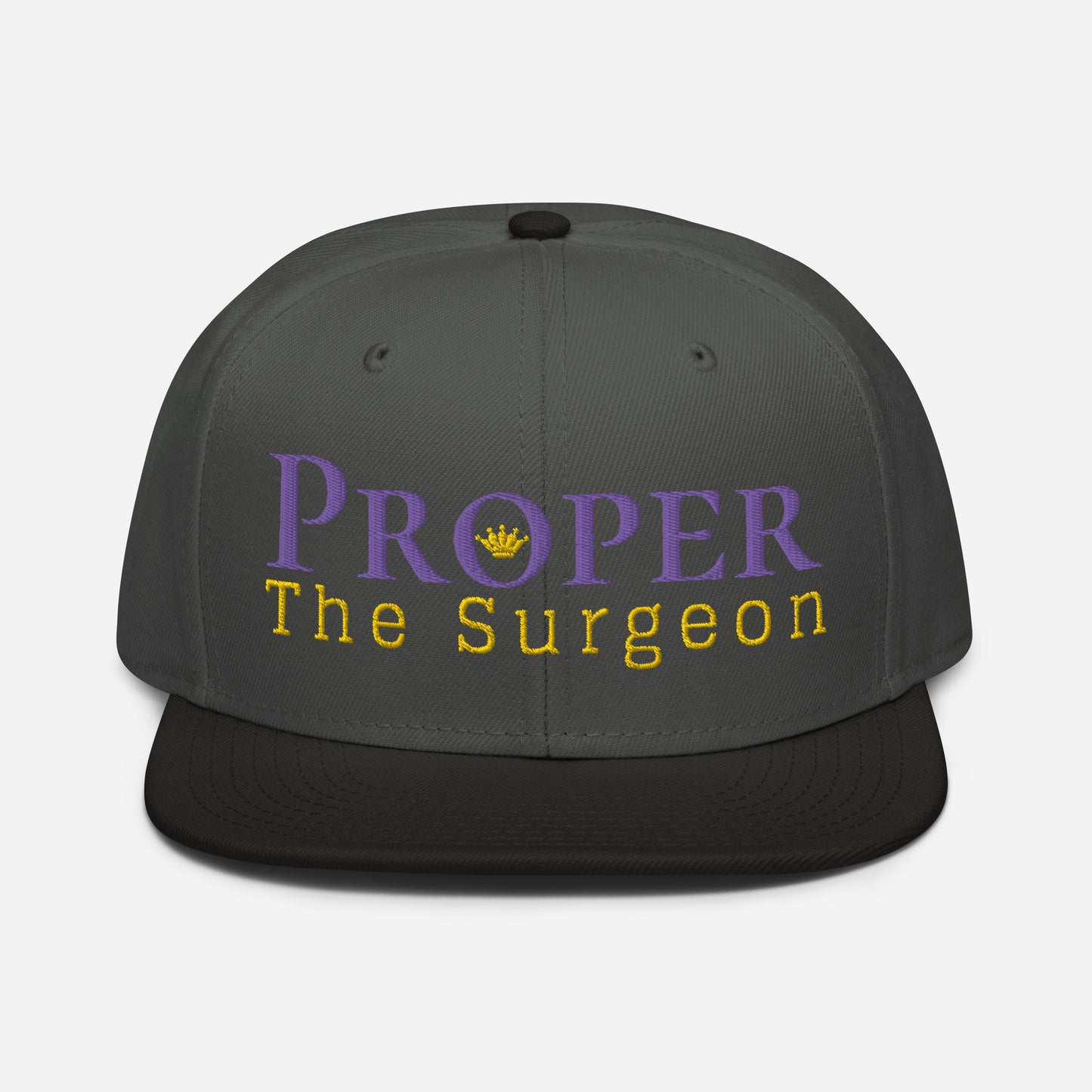 Proper The Surgeon Royal Combo (púrpura/oro/oro) II gorra snapback
