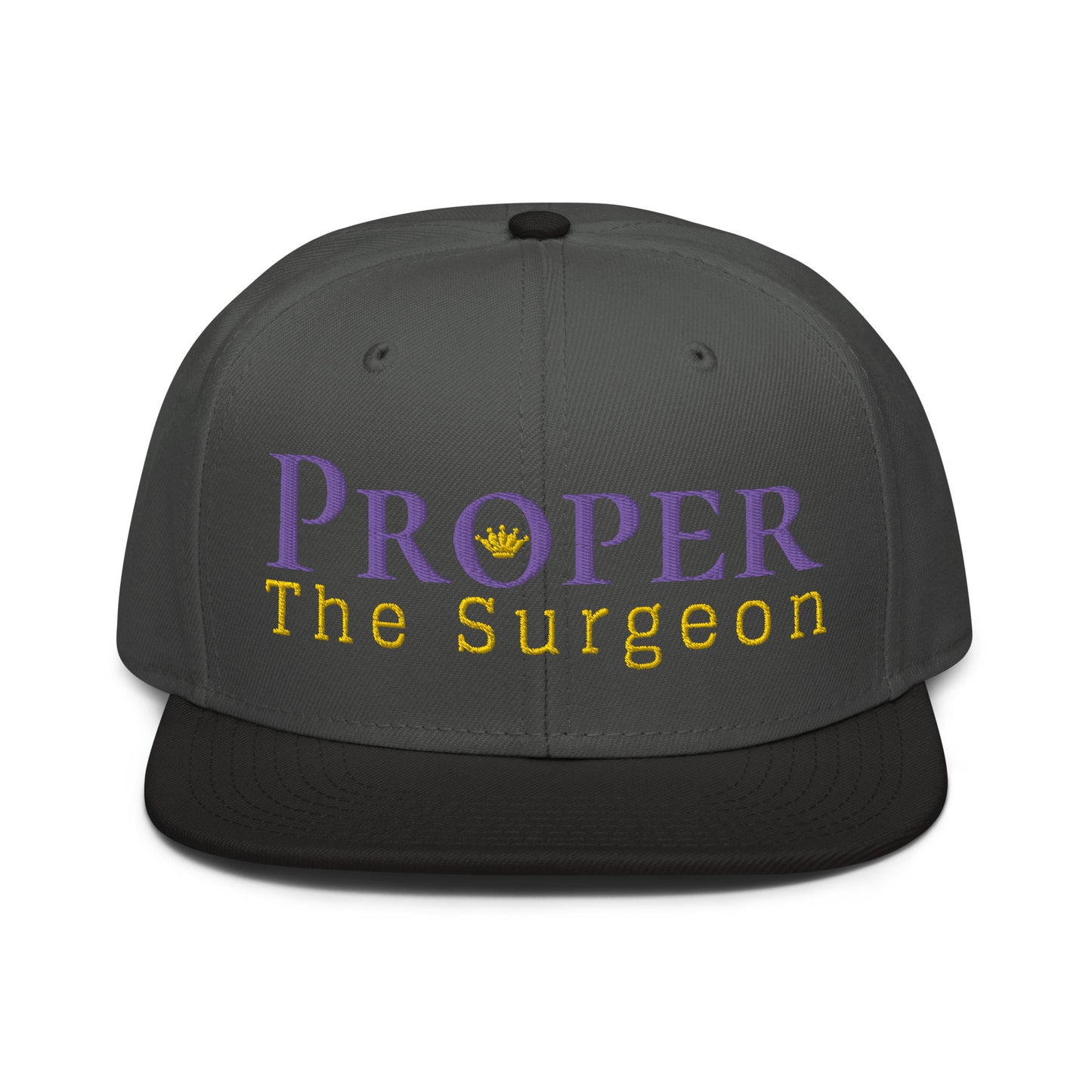 Proper The Surgeon Royal Combo (púrpura/oro/oro) II gorra snapback
