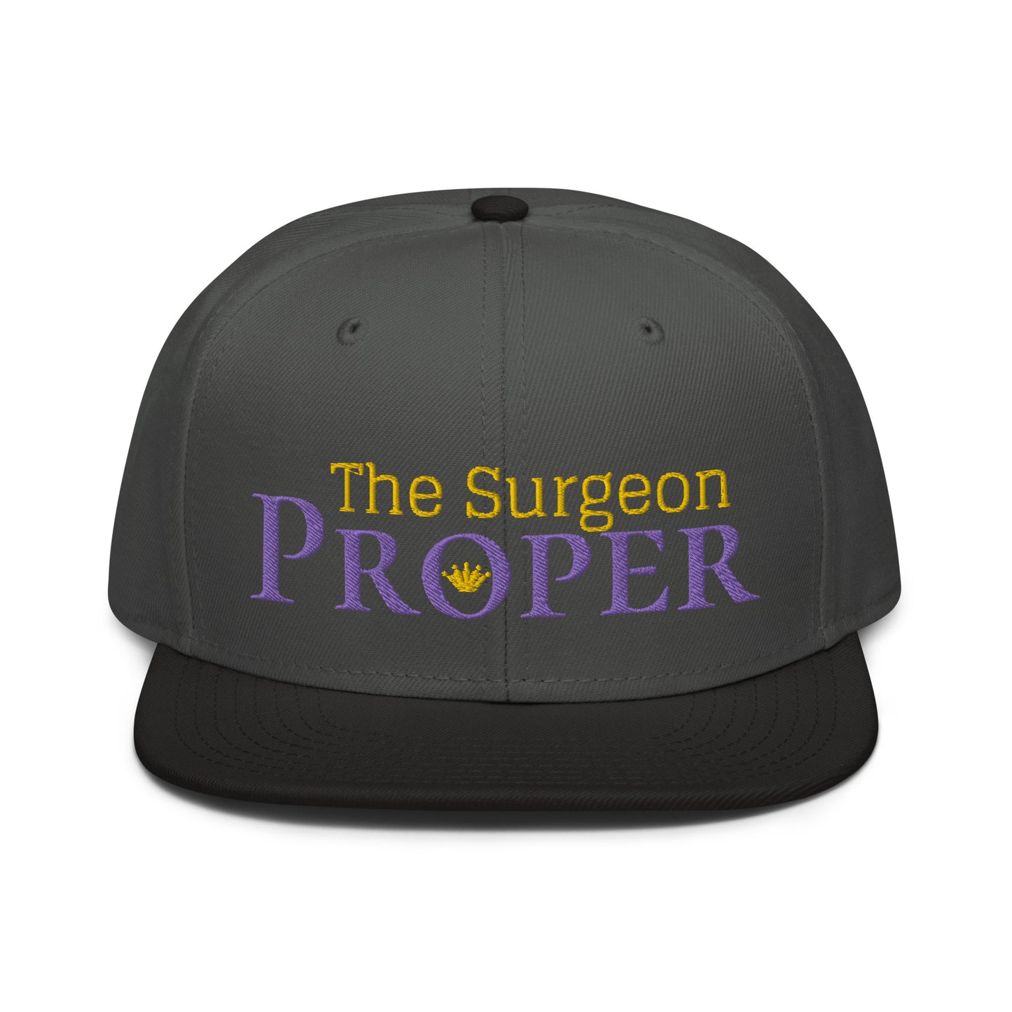 Proper The Surgeon Royal Combo (Purple/Gold/Gold) I Snapback Hat