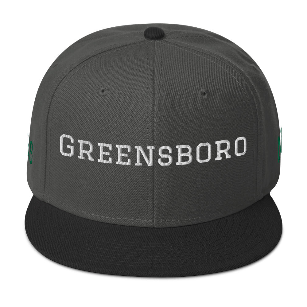 Greensboro ‘White/Kelly Green’ (Snapback)