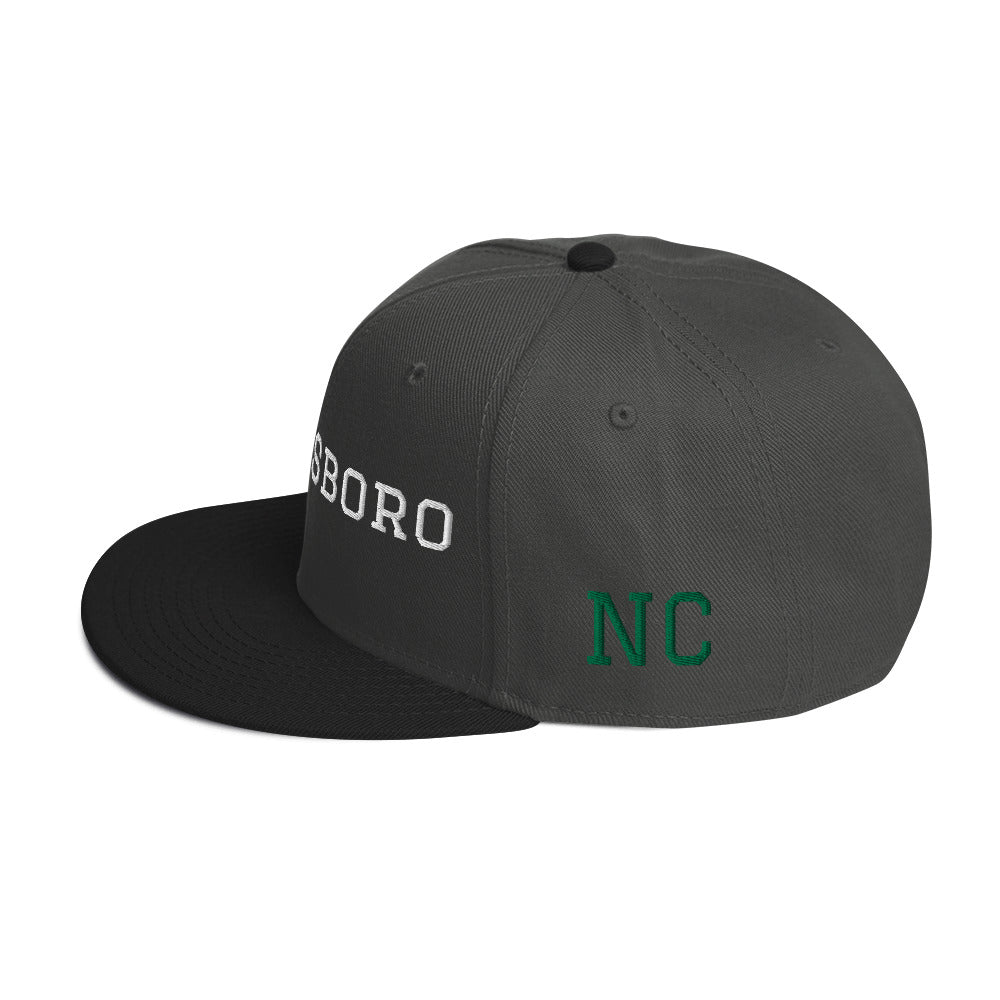 Greensboro ‘White/Kelly Green’ (Snapback)