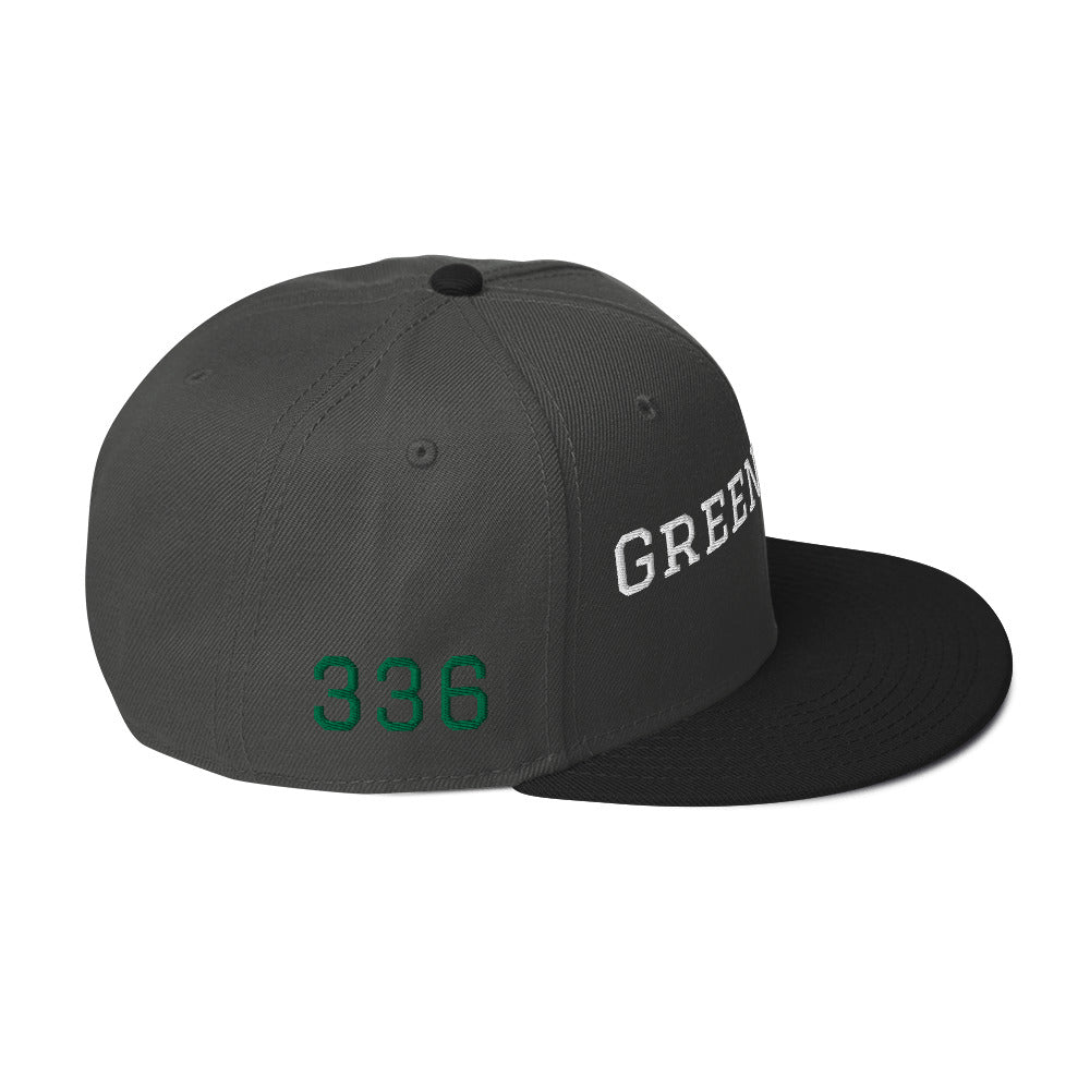 Greensboro ‘White/Kelly Green’ (Snapback)
