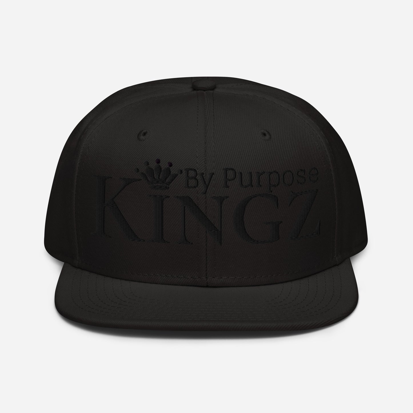 Snapback-Kappe „Kingz By Purpose“ in Schwarz