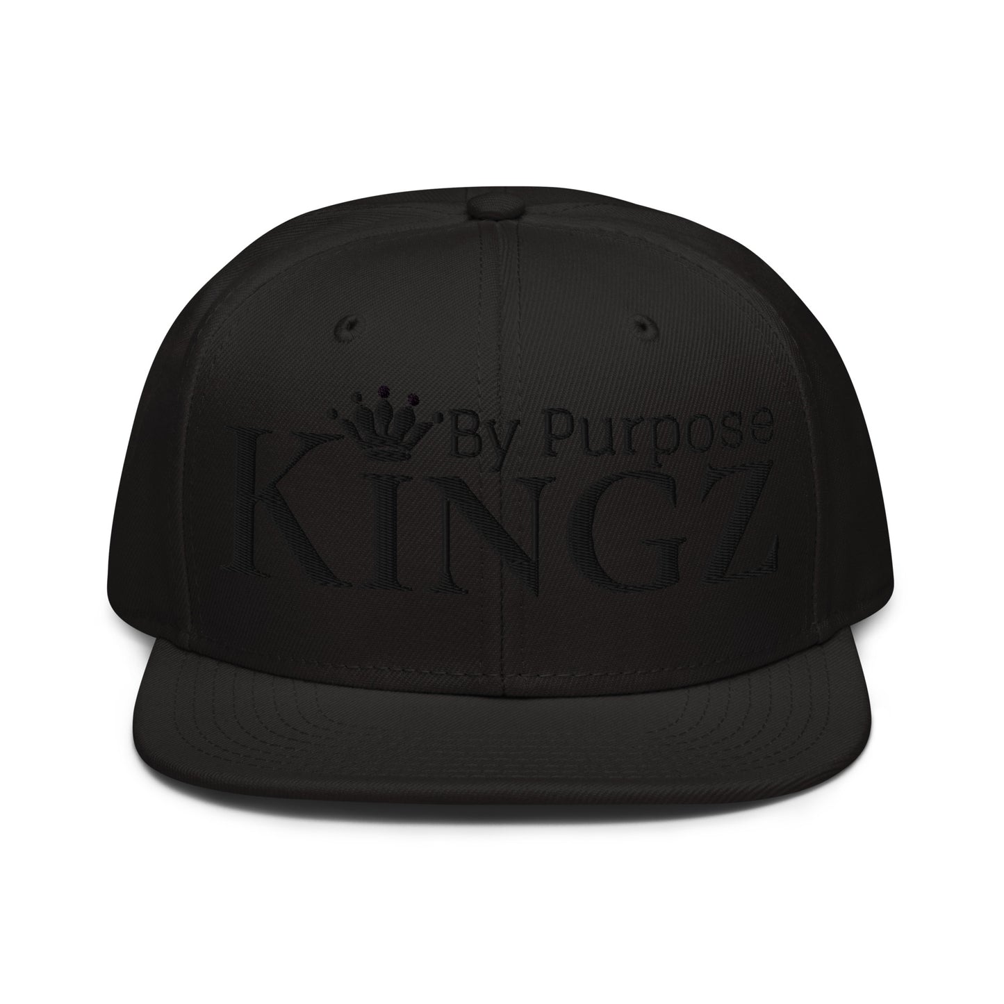 Snapback-Kappe „Kingz By Purpose“ in Schwarz