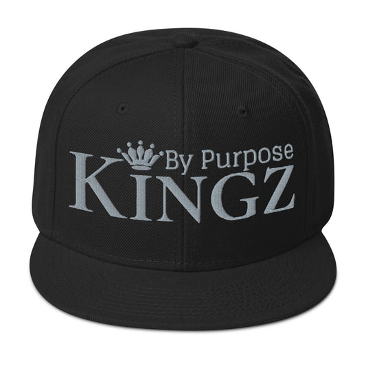 Snapback-Kappe „Kingz By Purpose“ in Grau