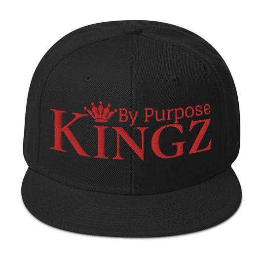 Kingz By Purpose Snapback-Kappe „Wolfpack“ in Rot