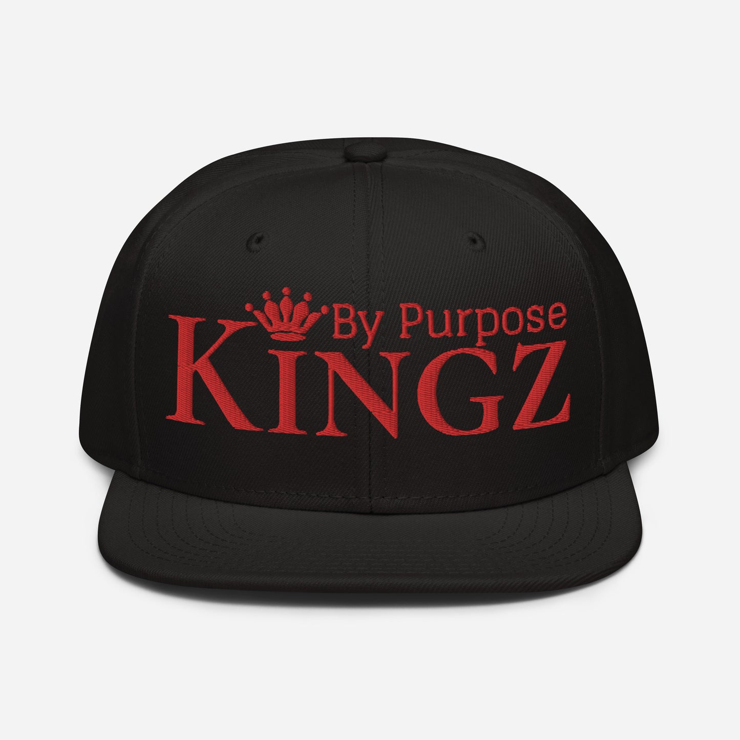 Kingz By Purpose Snapback-Kappe „Wolfpack“ in Rot