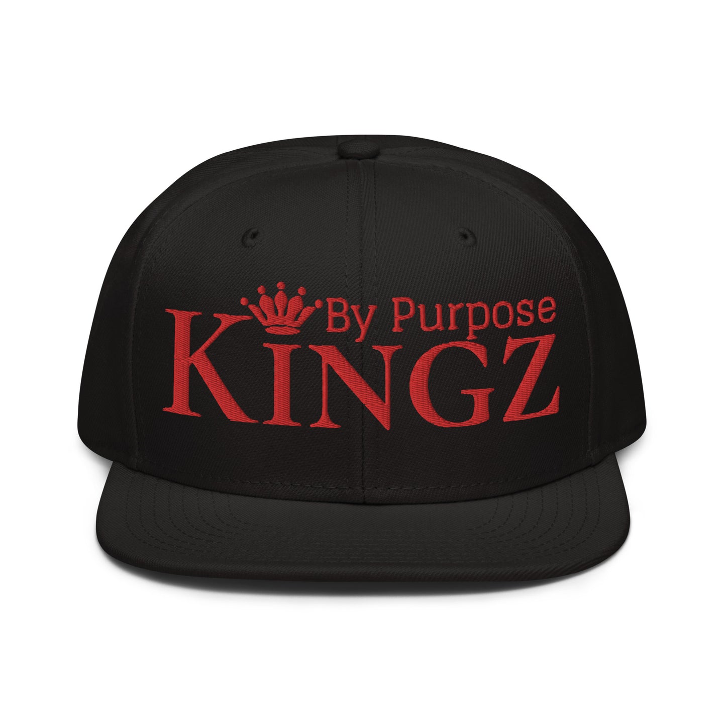Kingz By Purpose Snapback-Kappe „Wolfpack“ in Rot