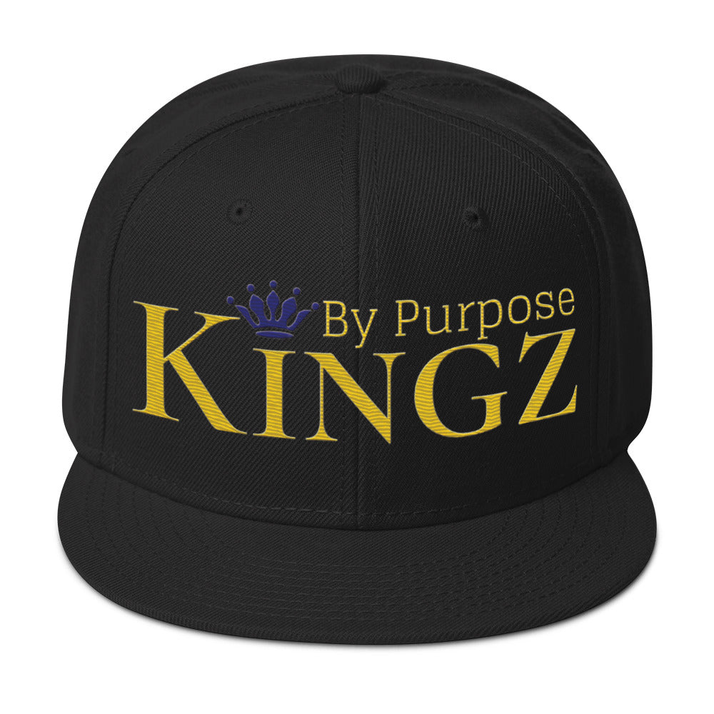 Kingz By Purpose Royal Combo (Gold/Gold/Purple) Snapback