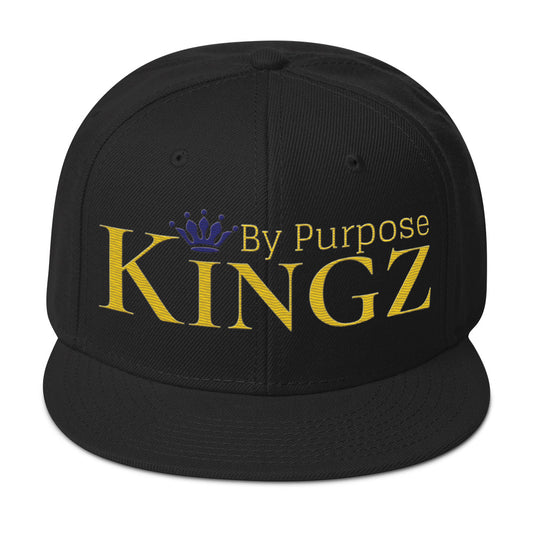 Kingz By Purpose Royal Combo (Gold/Gold/Lila) Snapback