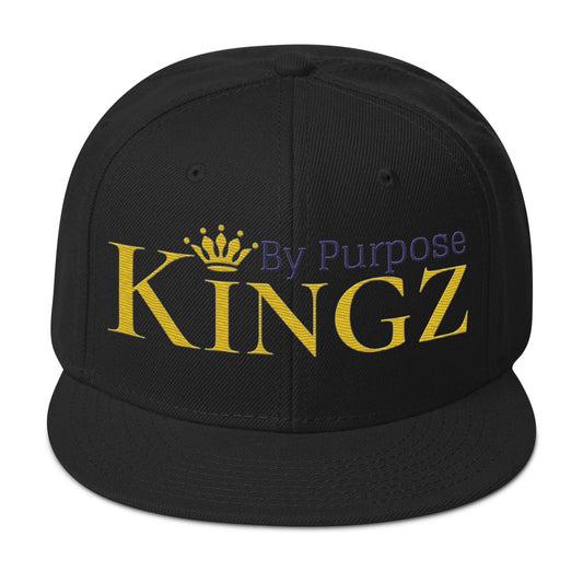 Kingz By Purpose Royal Combo (Gold/Lila/Gold) Snapback