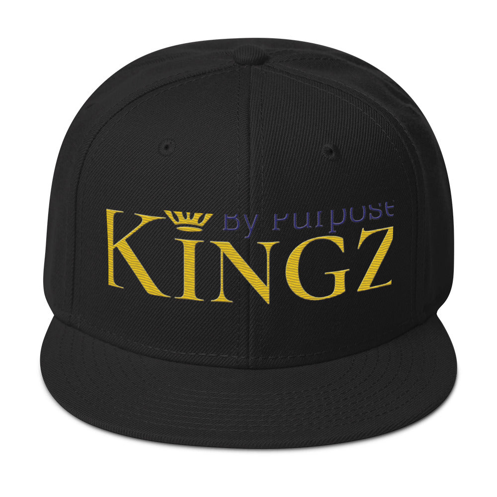 Kingz By Purpose Royal Combo (Gold/Purple/Gold) Snapback
