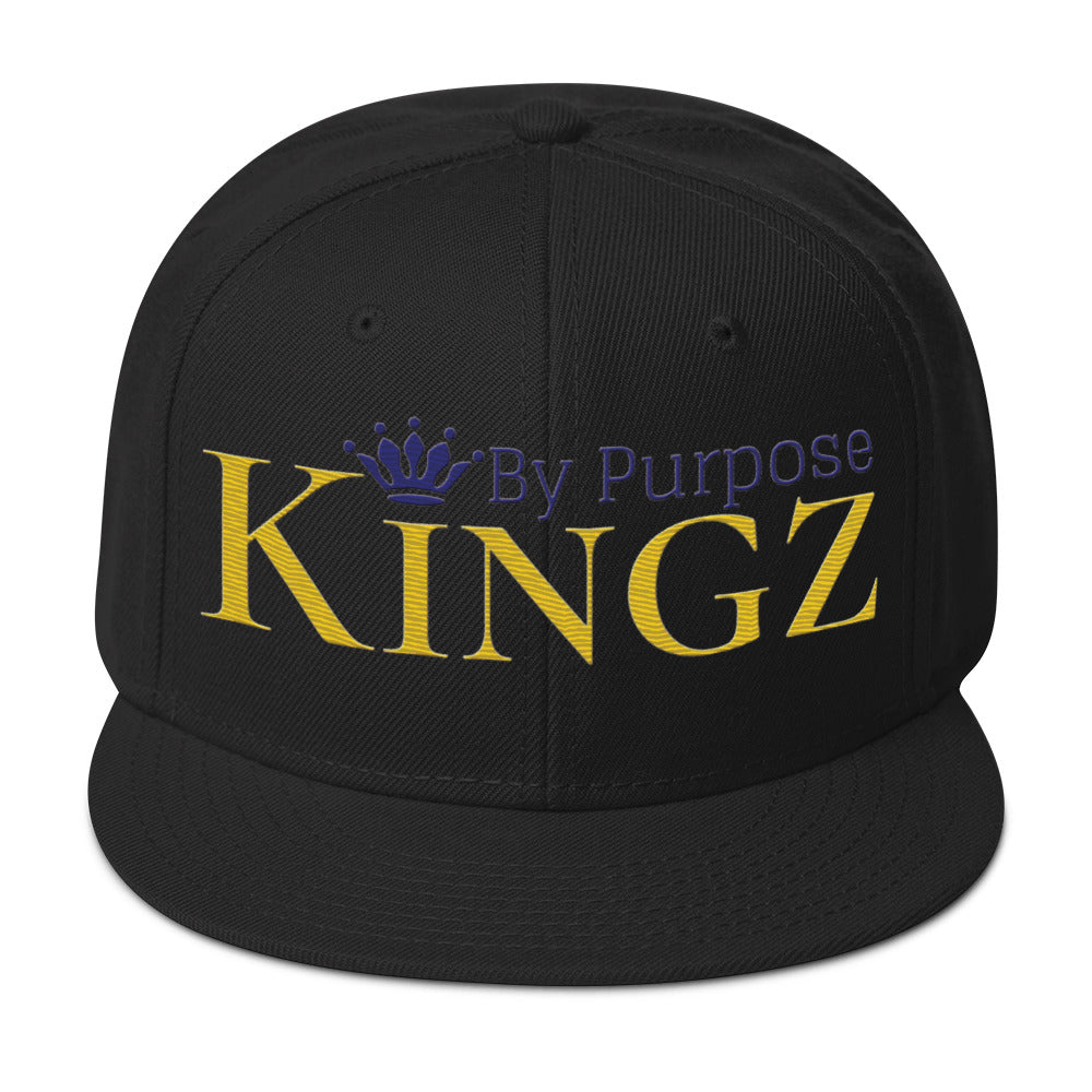 Kingz By Purpose Royal Combo (Gold/Purple/Purple) Snapback