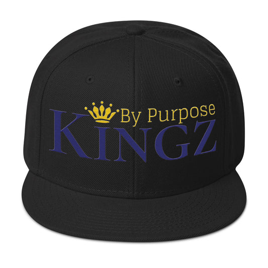 Kingz By Purpose Royal Combo (púrpura/dorado/dorado) Snapback