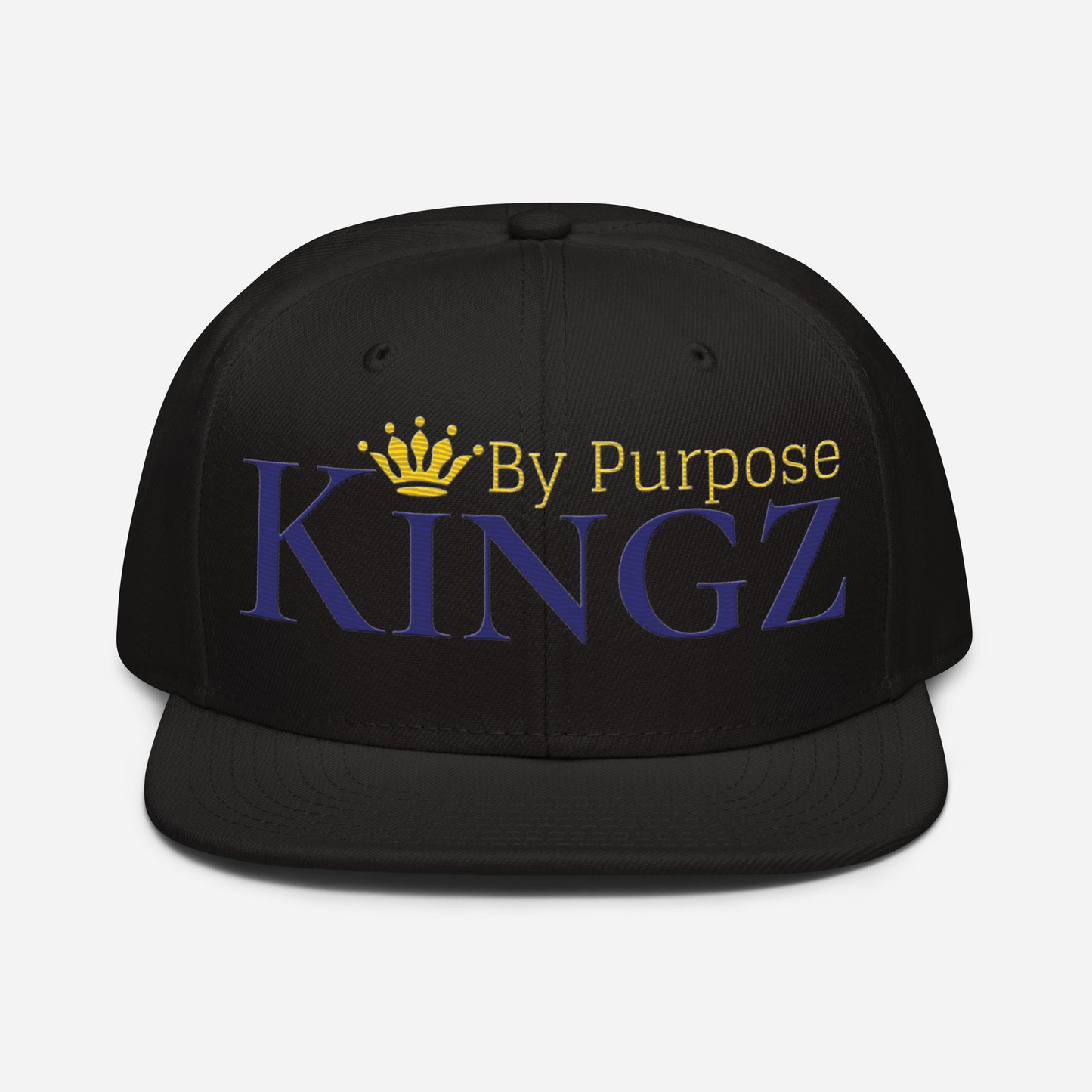 Kingz By Purpose Royal Combo (Purple/Gold/Gold) Snapback