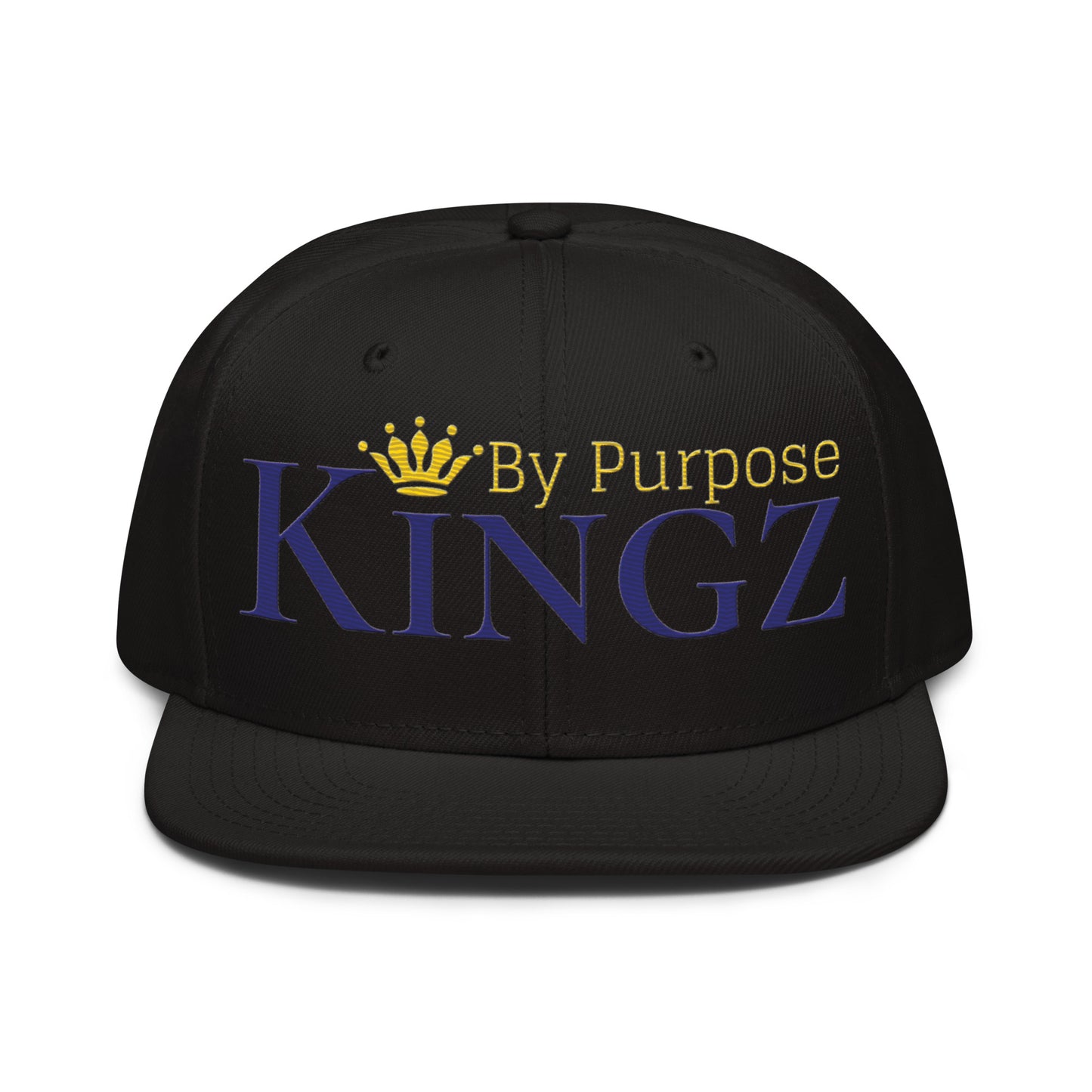 Kingz By Purpose Royal Combo (Purple/Gold/Gold) Snapback