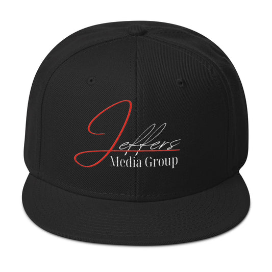 Jeffers Media Group Red J/White (Snapback)