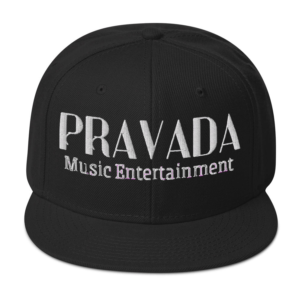 Pravada Music Entertainment White (Snapback)