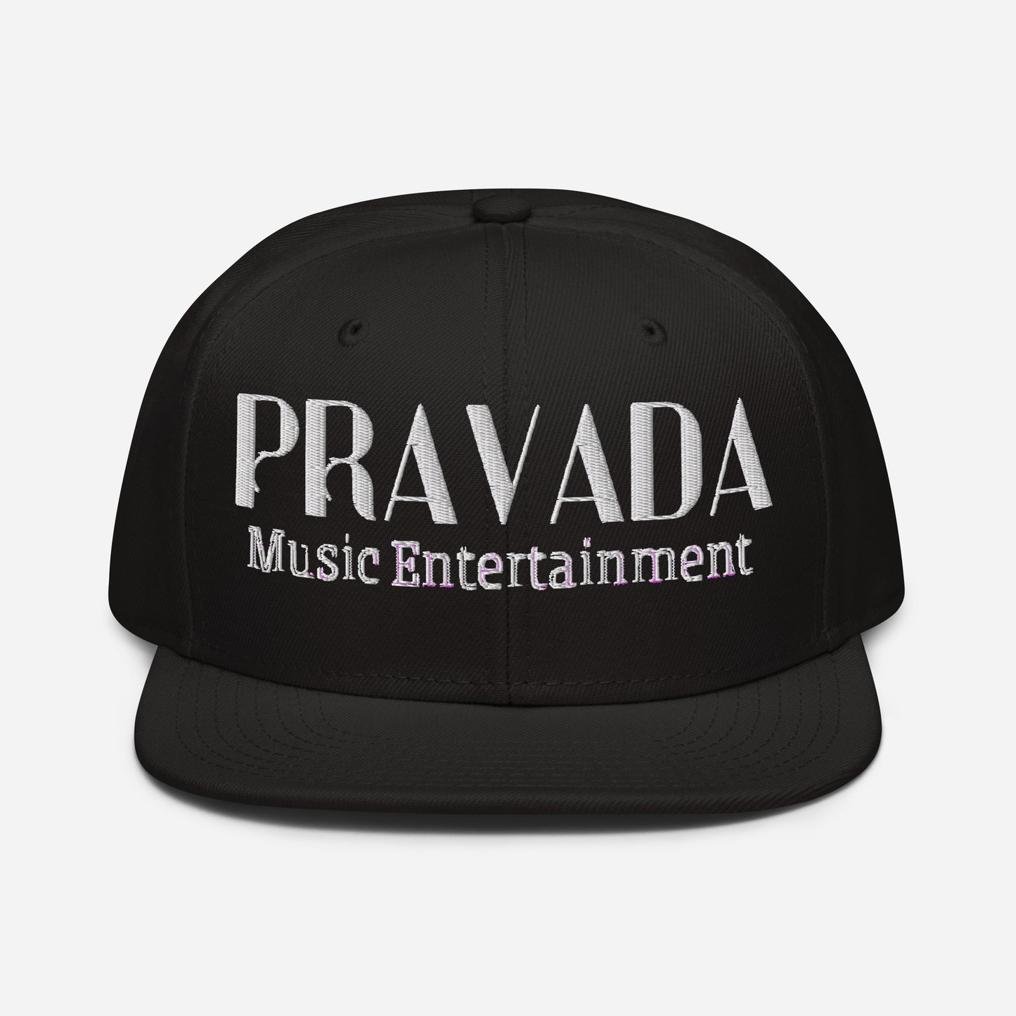 Pravada Music Entertainment White (Snapback)