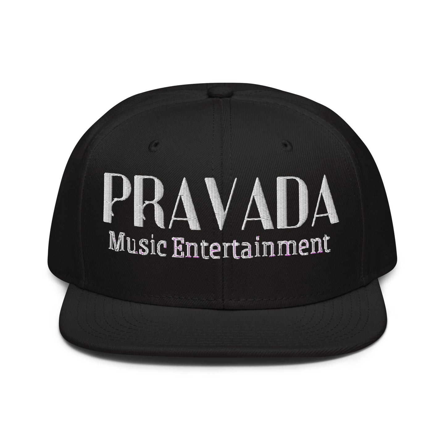 Pravada Music Entertainment White (Snapback)