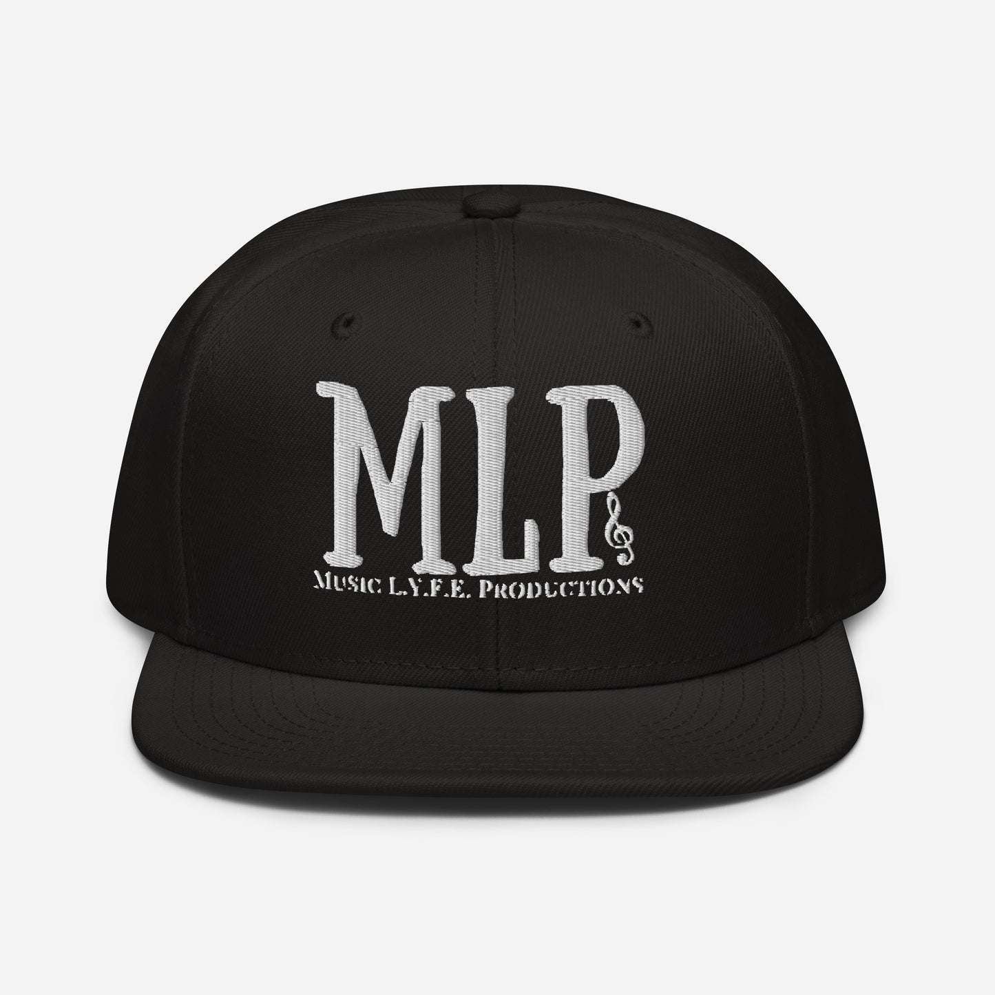 Music L.Y.F.E. Productions White (Snapback)