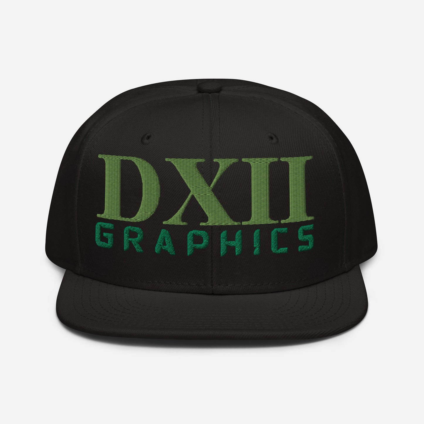 DXII/512 Graphics Kiwi Green/Kelly Green (Snapback)