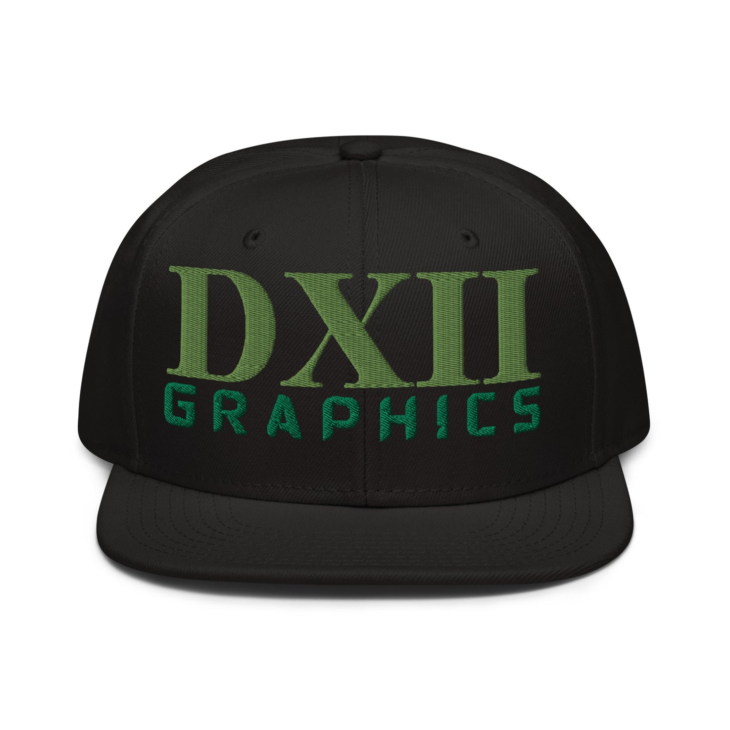 DXII/512 Graphics Kiwi Green/Kelly Green (Snapback)