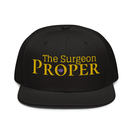 Proper The Surgeon Royal Combo (Gold/Gold/Purple) I Snapback Hat