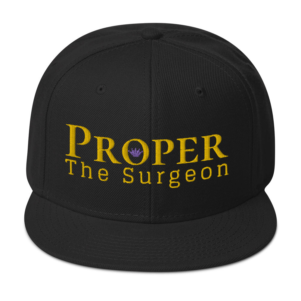 Proper The Surgeon Royal Combo (Gold/Gold/Purple) II Snapback Hat