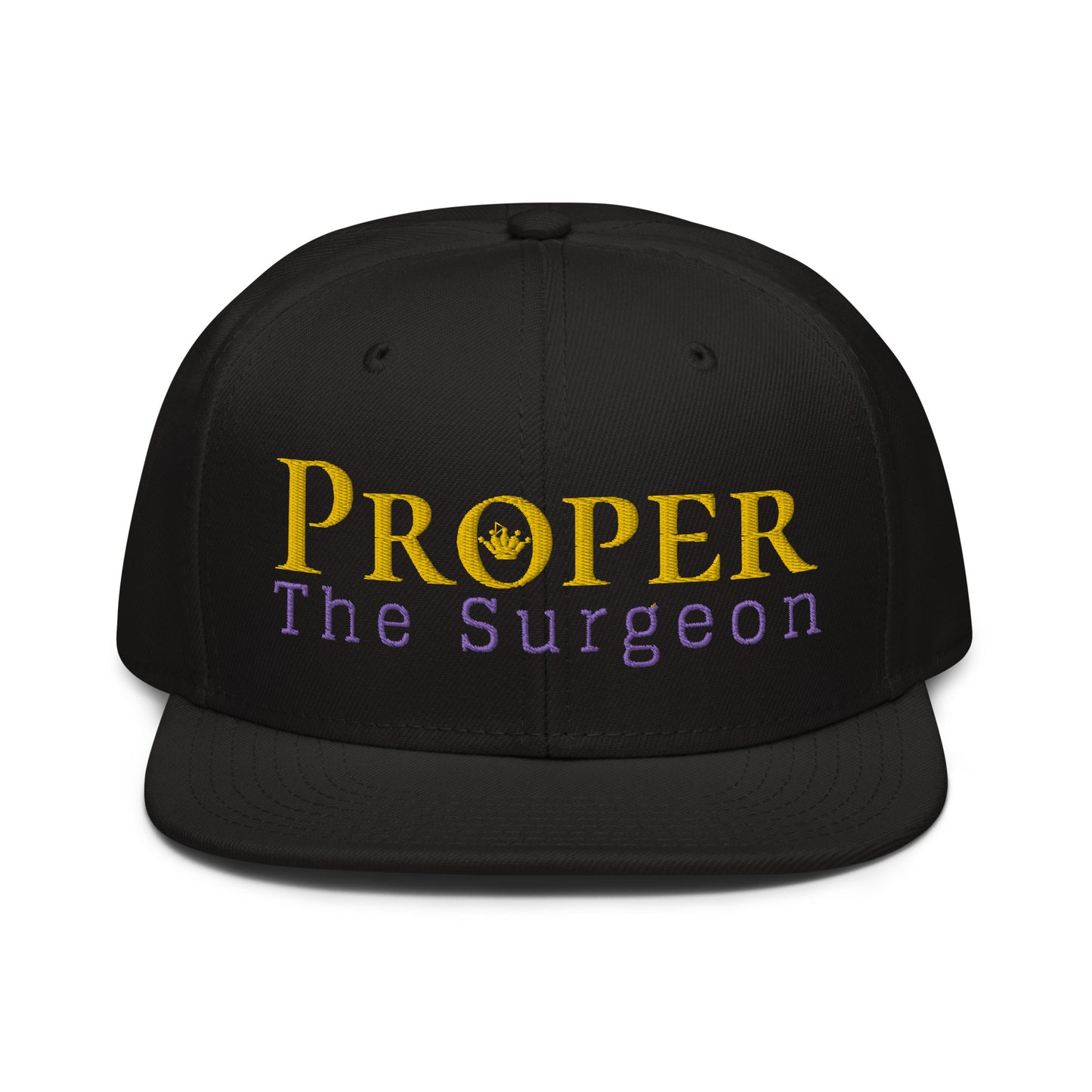Proper The Surgeon Royal Combo (Gold/Purple/Gold) II Snapback Hat