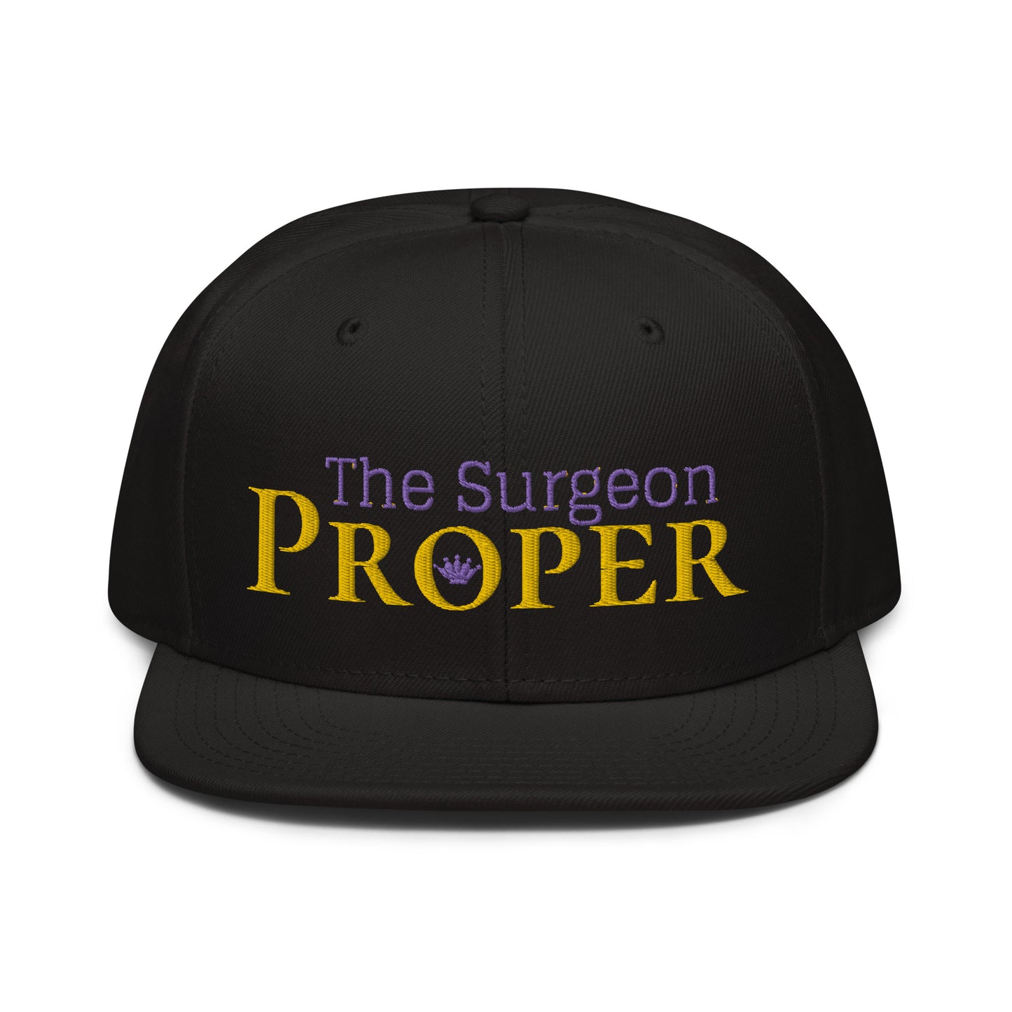 Proper The Surgeon Royal Combo (Gold/Purple/Purple) I Snapback Hat