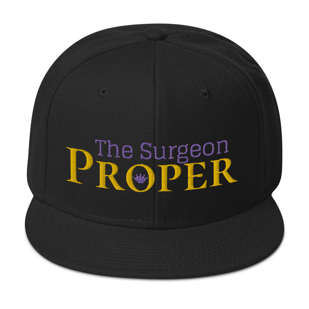 Proper The Surgeon Royal Combo (Gold/Purple/Purple) I Snapback Hat