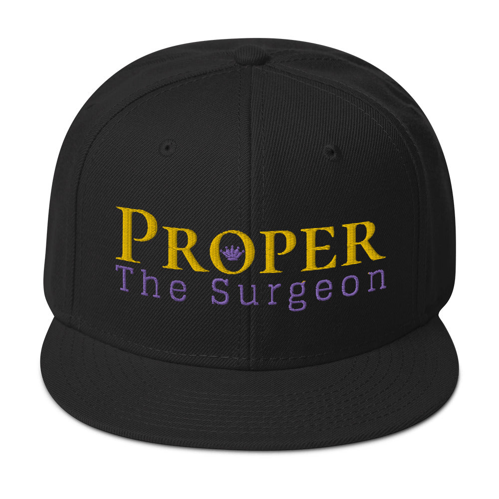 Proper The Surgeon Royal Combo (Gold/Lila/Lila) II Snapback-Kappe