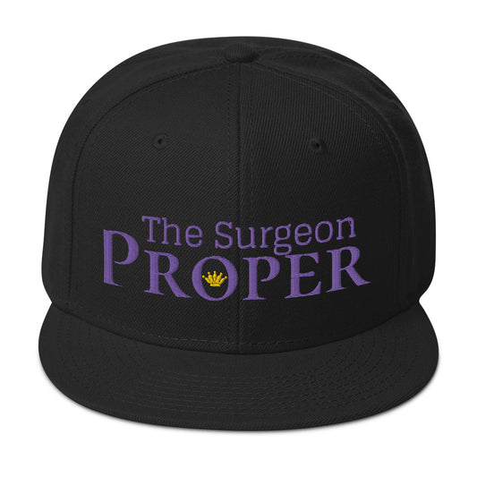 Proper The Surgeon Royal Combo (Lila/Lila/Gold) I Snapback-Mütze