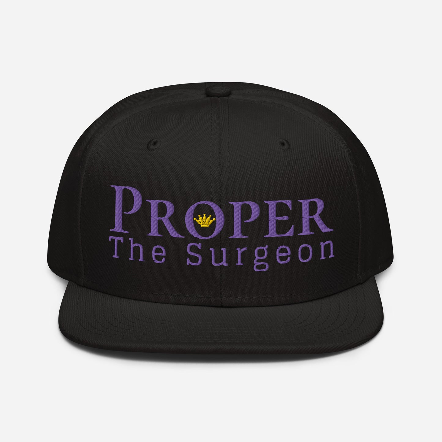 Proper The Surgeon Royal Combo (Lila/Lila/Gold) II Snapback-Mütze