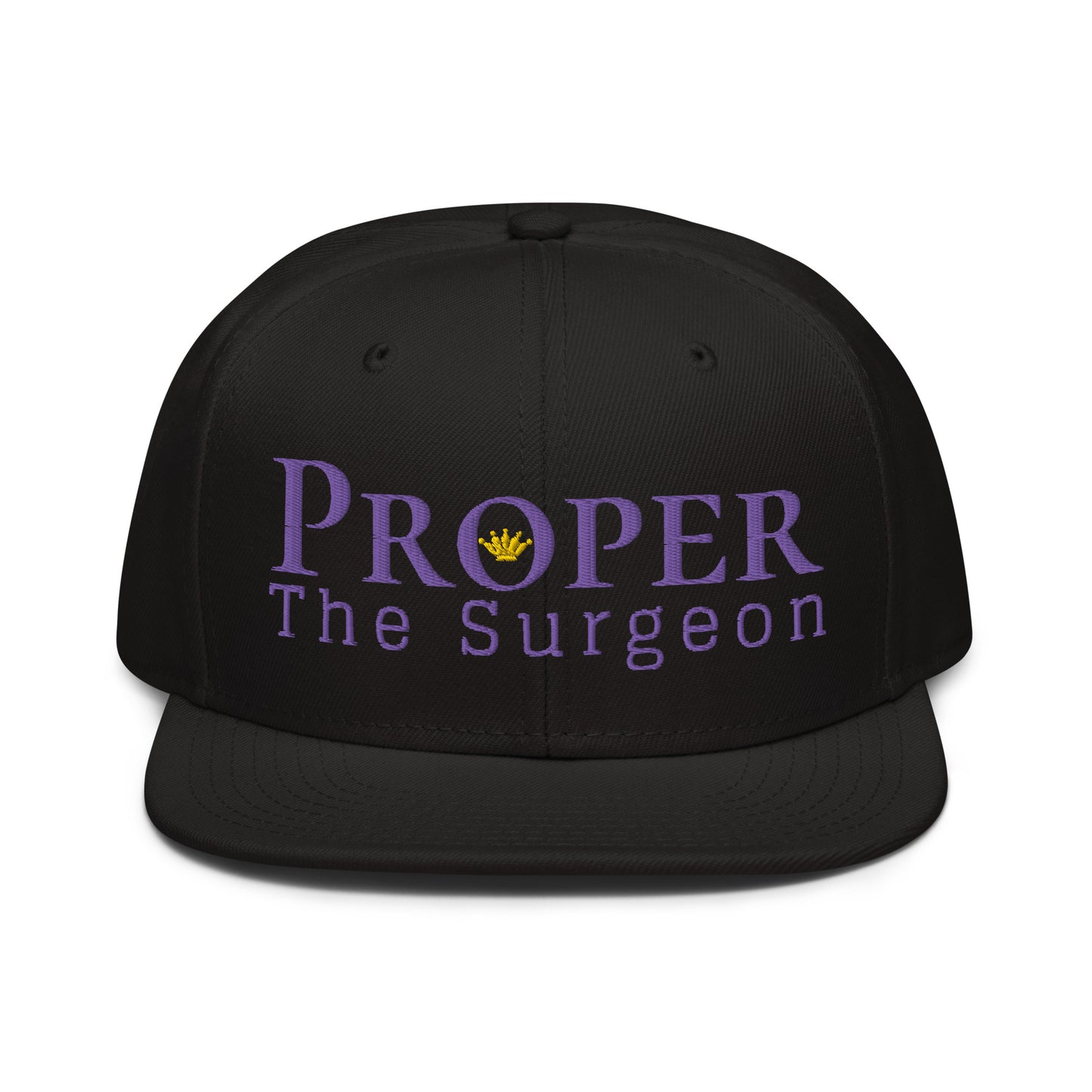 Proper The Surgeon Royal Combo (Lila/Lila/Gold) II Snapback-Mütze