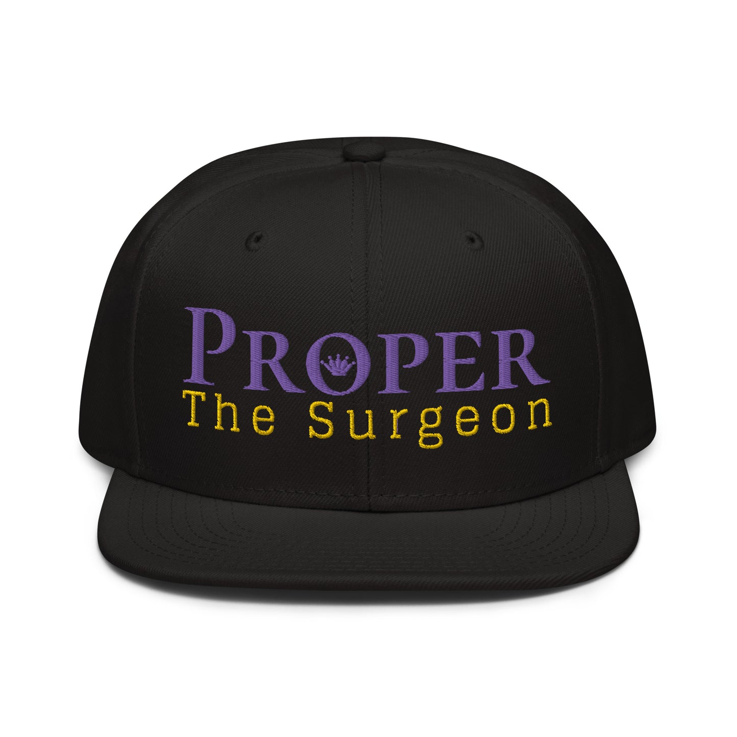 Proper The Surgeon Royal Combo (Purple/Gold/Purple) II Snapback Hat